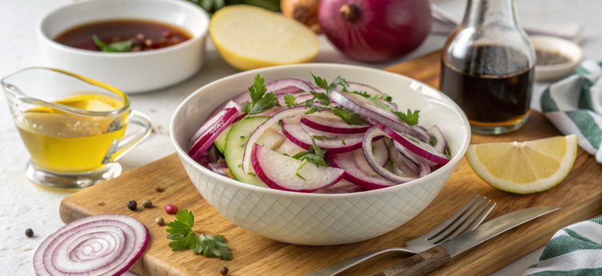 Hagyma saláta recept